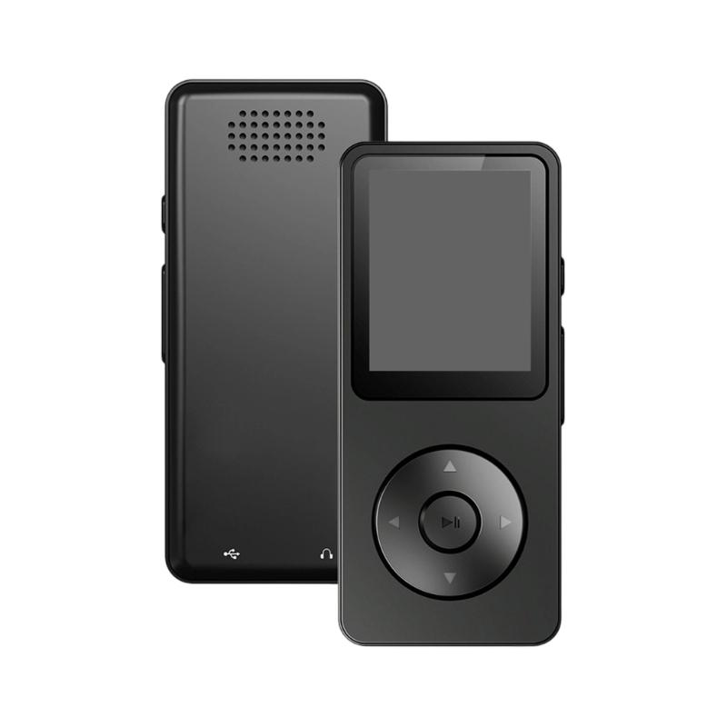 Портативный MP3-плеер Совместимость с Bluetooth Беспроводное дополнительное подключение 1,8-дюймовый дисплей Музыкальный плеер Электронная книга Диктофон