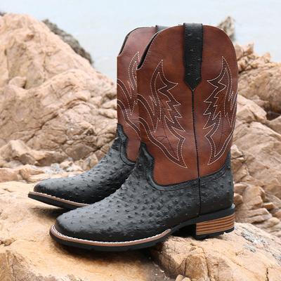 888 Ковбойские сапоги Рыцарские сапоги в стиле вестерн Ковбойские сапоги Рыцарские сапоги большого размера для внешней торговли