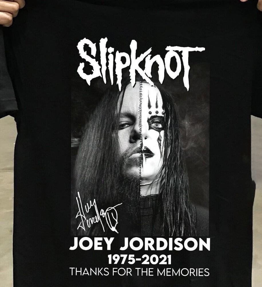 Горячая футболка Slipknot Joey Jordison 1975-2021 Подарок Семья Мужчины S-234XL Футболка P767 Унисекс Футболка