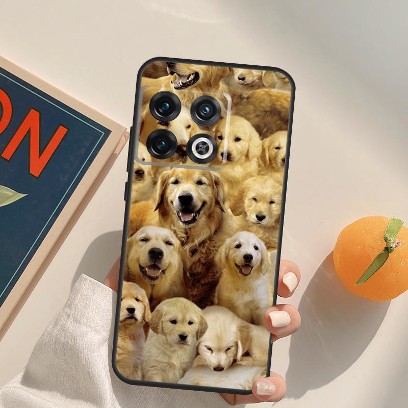 Golden Retriever Dog Case For OnePlus 11 10 9 8 Pro 8T 9R 10T 9RT Ace Nord 2 2T CE N10 N100 N20 N200 Back Cover