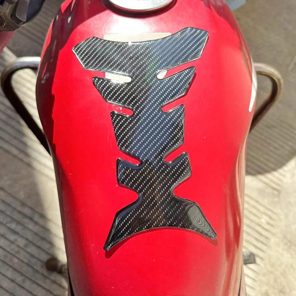 5D универсальная накладка на бак мотоцикла из углеродного волокна, защитная накладка на бак, гоночная наклейка для HONDA SUZUKI YAMAHA Kawasaki KTM Hayabus