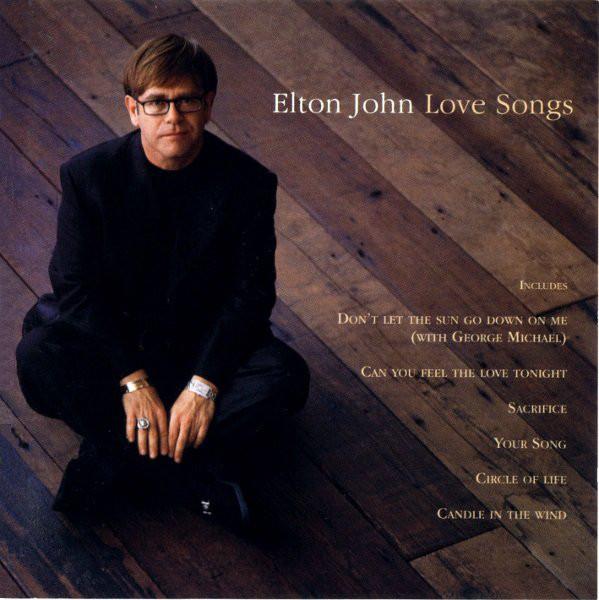CD ELTON JOHN - Love Songs 5287882 The Rocket Reco 1995 Europe Рок Б/У