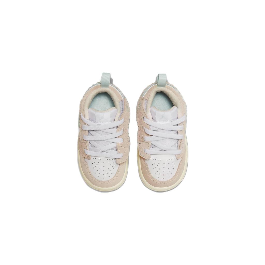 Детские кроссовки Air Jordan 1 Low ALT SE TD Scalloped Edge Pink Guava-Ice Jade-Ice DZ6959-800