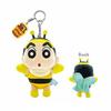 Плюшевый брелок для ключей Crayon Shin Chan Ролевая игра Животное Пчела Япония НОВЫЙ