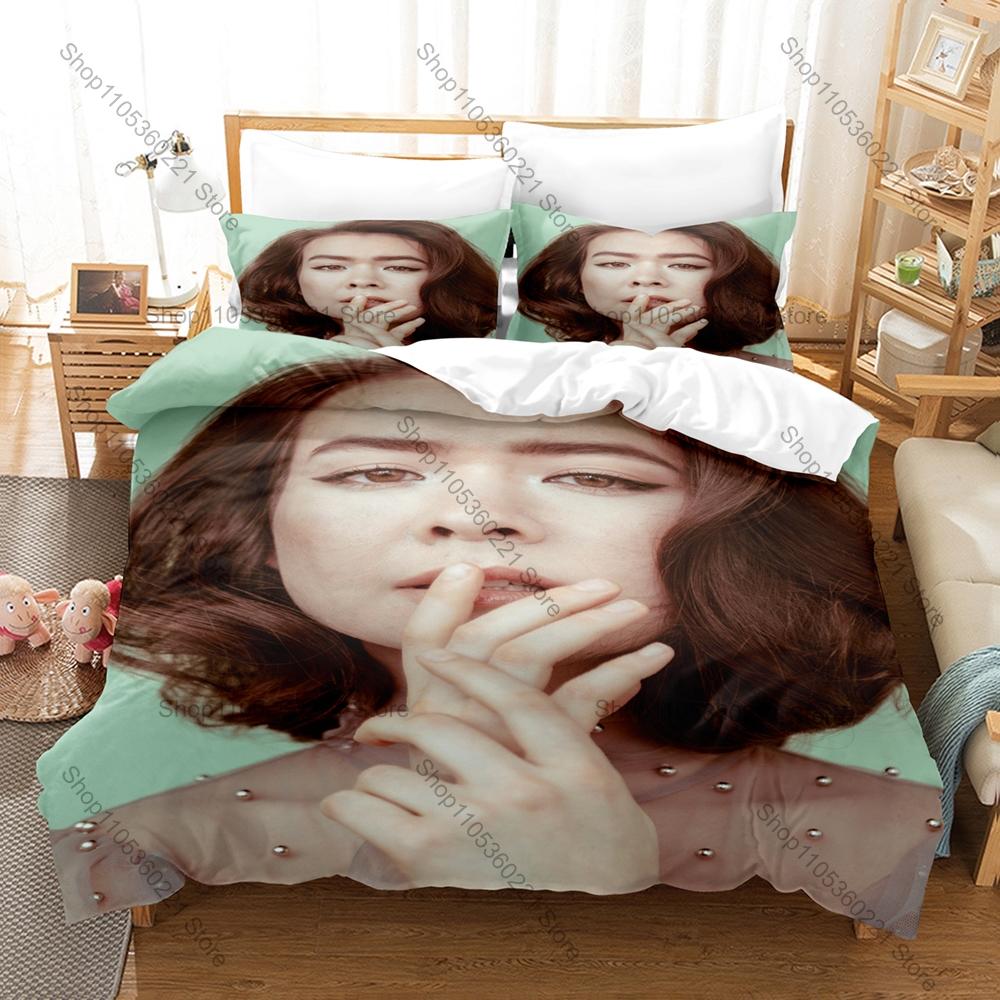 Alternative Rock Mitski Duvet Cover Set 1 Quilt Cover 2 Pillowcases Multi Size Music Fan Bed Linen