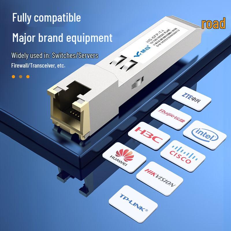 Industrial Gigabit SFP to Electrical Port Module