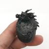 Solid Brass Dragon Egg Figurines Miniatures Desktop Ornaments Desk Decorations Crafts Accessories Antique Copper Animal Toy