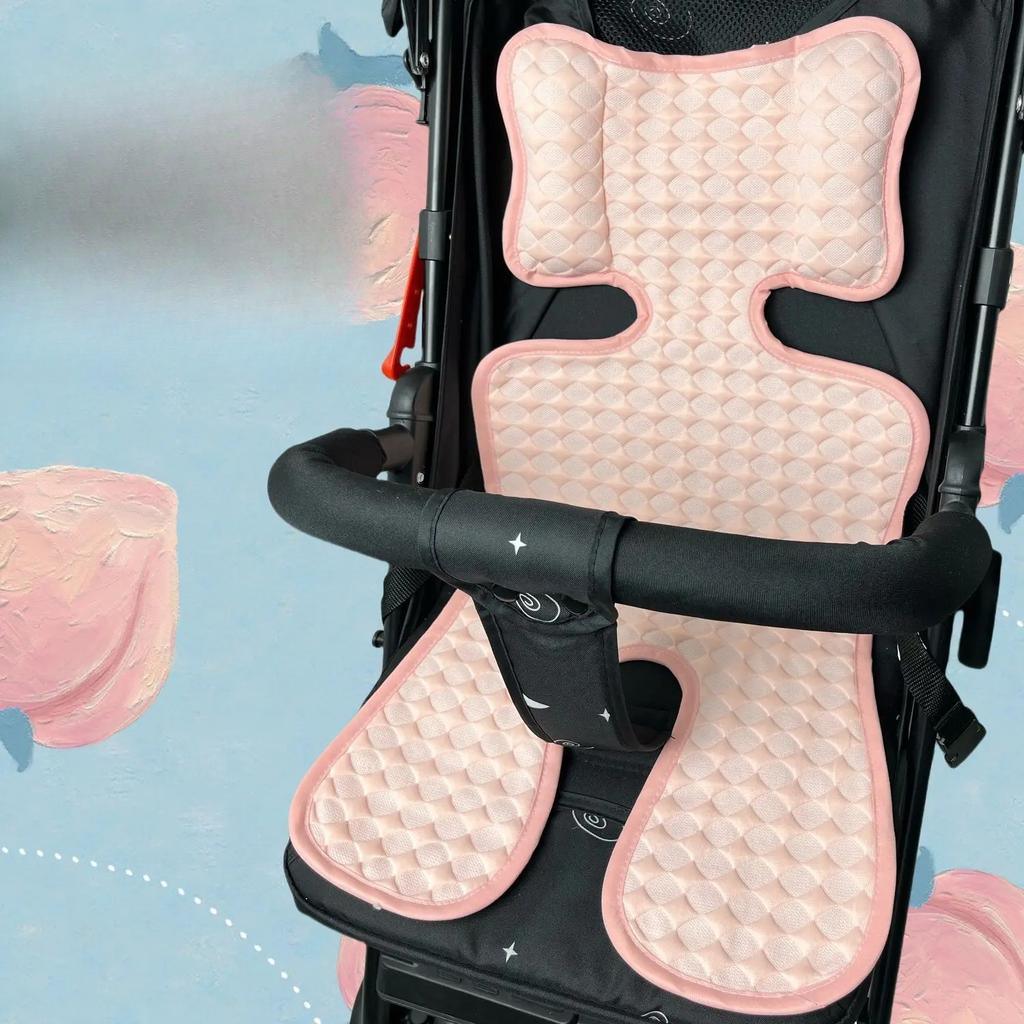 Охлаждающая подкладка на автокресло для малыша - Охлаждающая подкладка на сиденье - Охлаждающий вкладыш на сиденье для коляски, Охлаждающие аксессуары для ребенка летом