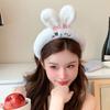 Chicken Plush Animal Headband Kawaii Funny Hair Hoop Hairbands Cartoon Frog Headband  Indoor