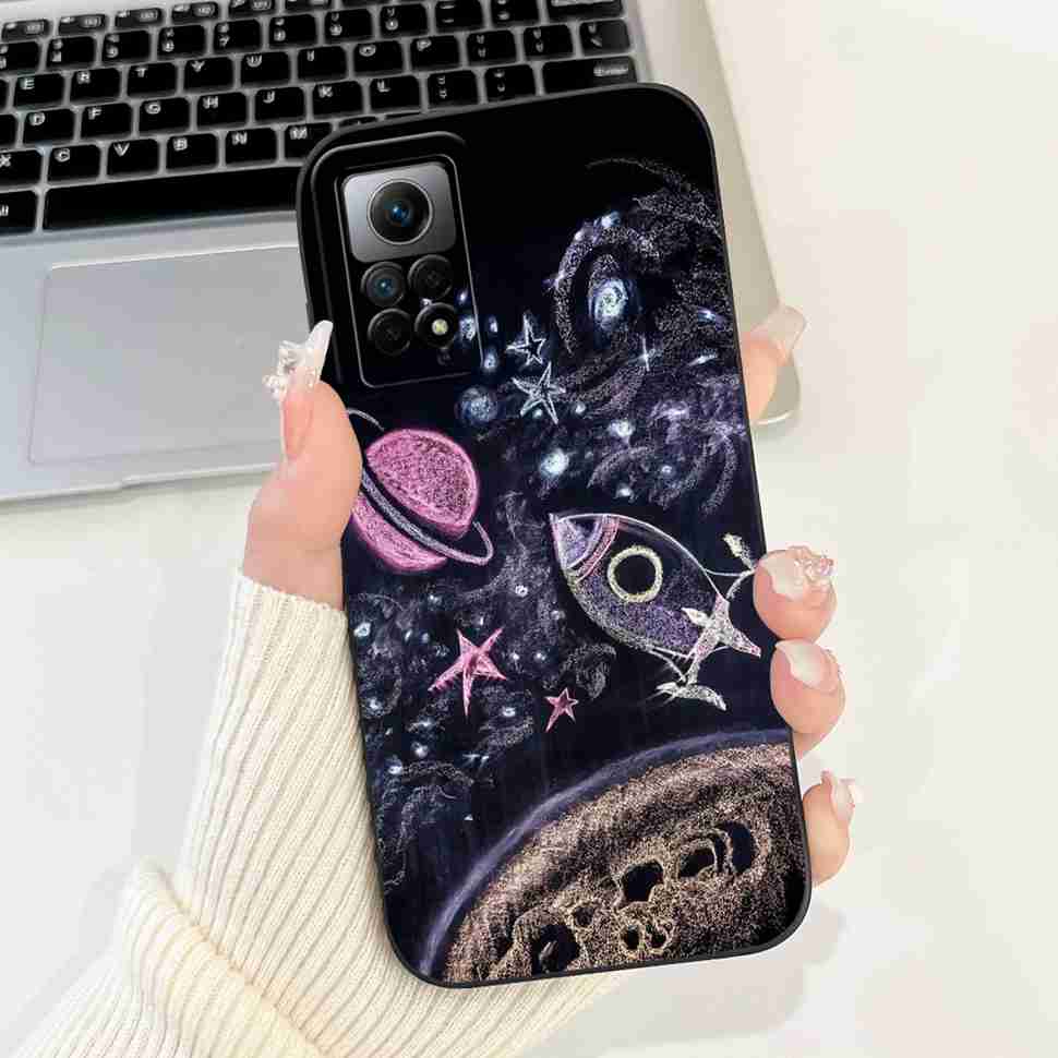 Чехол для Xiaomi Redmi Note 12 Pro 4G, цветной painted чехол, мягкий тонкий чехол для телефона, задняя крышка для Redmi Note12 Pro 12Pro 4G, Capa
