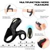 Ring For Penis Vibrator Wireless Vibrator Remote G Spot Vibrating Massager Cock Clitoris Stimulator Anal Men Sex Toys