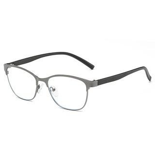 New comfortable anti-blue reading glasses, business simple men's and women's reading reading glasses, metal optical glasses