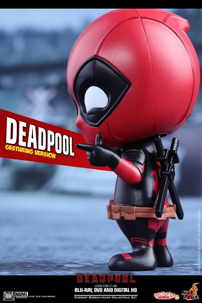 Deadpool Cosbaby Size S Deadpool Height 10cm Plastic Painted Finished Figure (Niconico Version) Approx.