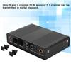 5.1 Channel External Sound Card Plug and Play Optical Audio Sound Card  Computer Audio