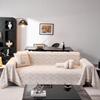High-end Cream Style Sofa Towel Anti-cat Claw Wavy Pattern Cover Sofa Cushion Universal All-season All-inclusive Full Cover Set