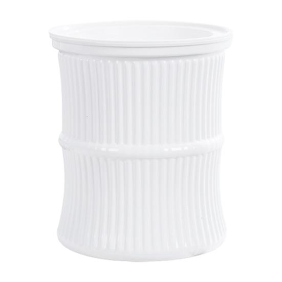 Самополивающийся кашпо для цветов с резервуаром, дренажными отверстиями, прозрачным бамбуковым дизайном, горшок для растений для африканской фиалки, суккулентов