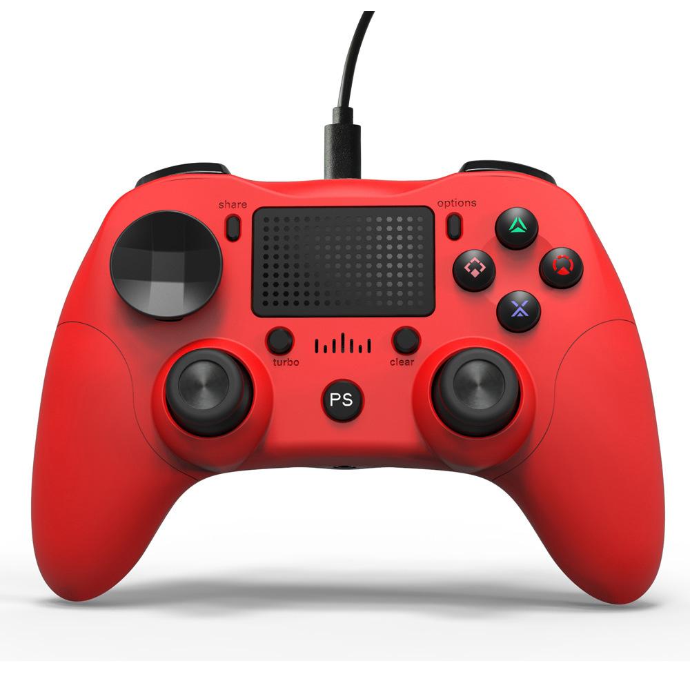 Проводной USB-геймпад для PS3/PS4/Android/ПК, контроллер-джойстик с двойной вибрацией, для игрового контроллера PS4