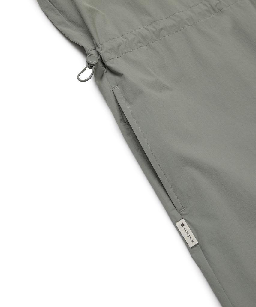 Snow Peak Apparel Тонкое Технологичное Женское Тканое Платье Светло-Хаки (S24Mwsop31)