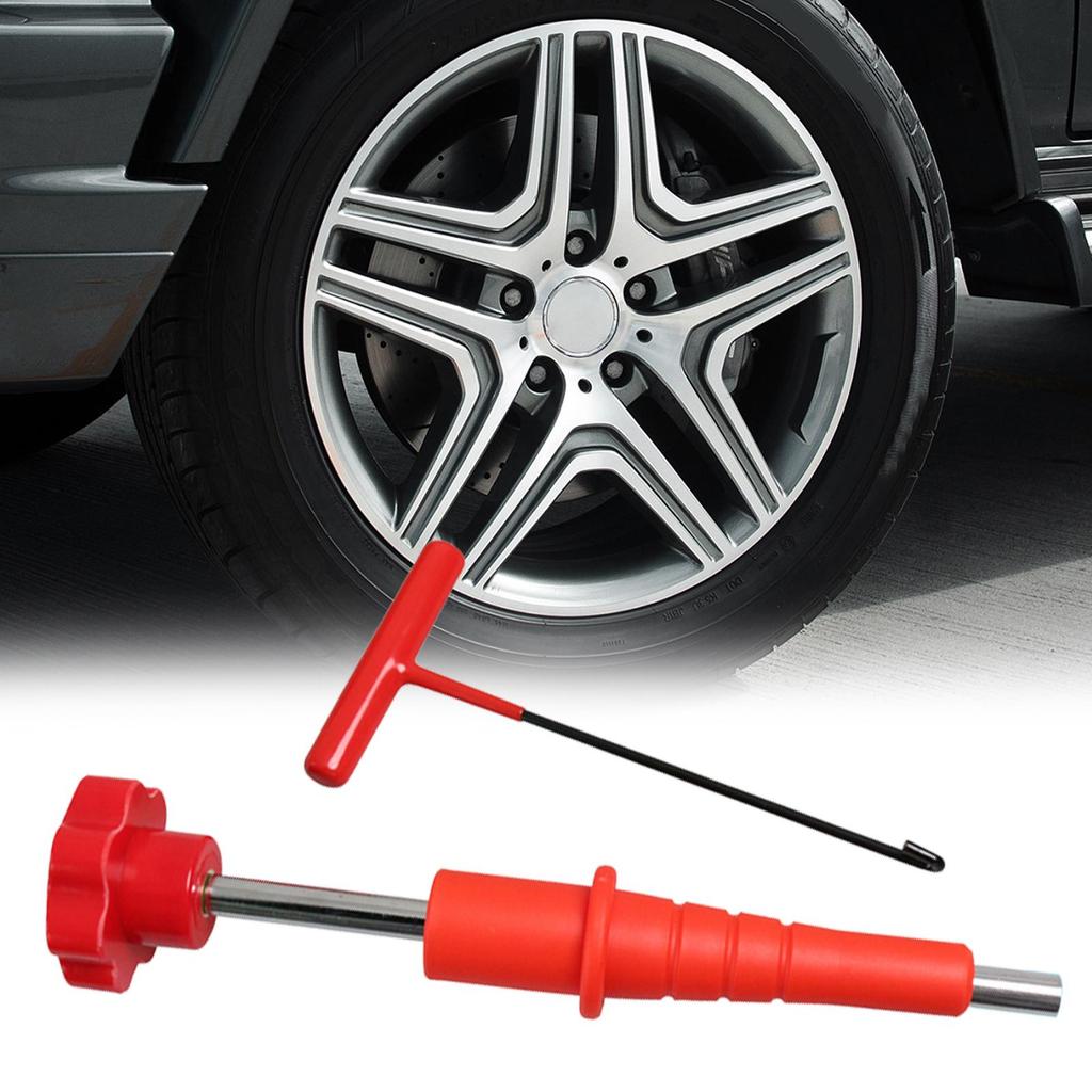 Инструмент для снятия вентиляционного штуцера шины Нескользящий Быстрый ремонт Установщик 3 штуки Инструмент для вентиляционного штуцера Для автомобилей Велосипедов Мотоциклов Квадроциклов