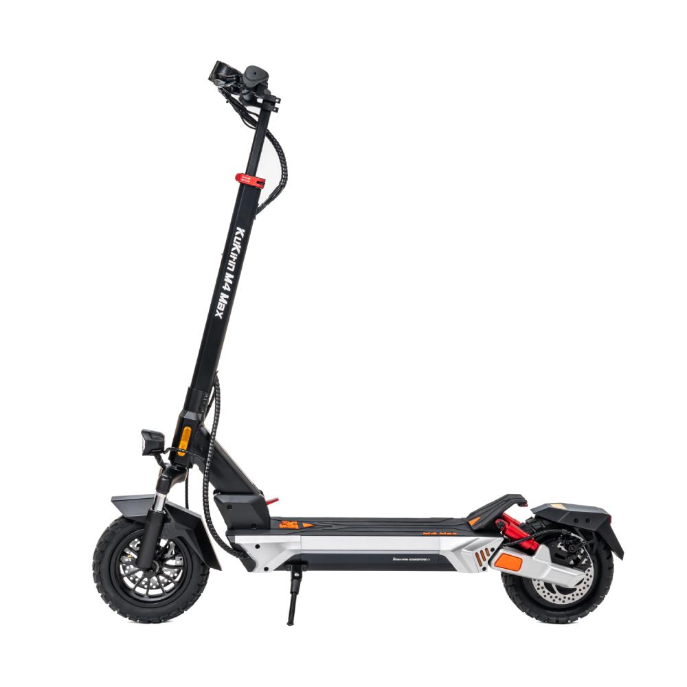 KuKirin Складной электросамокат M4 Max Multi Terrain для взрослых, двигатель 800 Вт, аккумулятор 48 В 18 Ач, 10-дюймовые внедорожные шины, для городских поездок