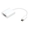 Ewent EW-139500-001-N-P Adaptateur Vidéo Externe USB-C 3.1 VGA Blanc