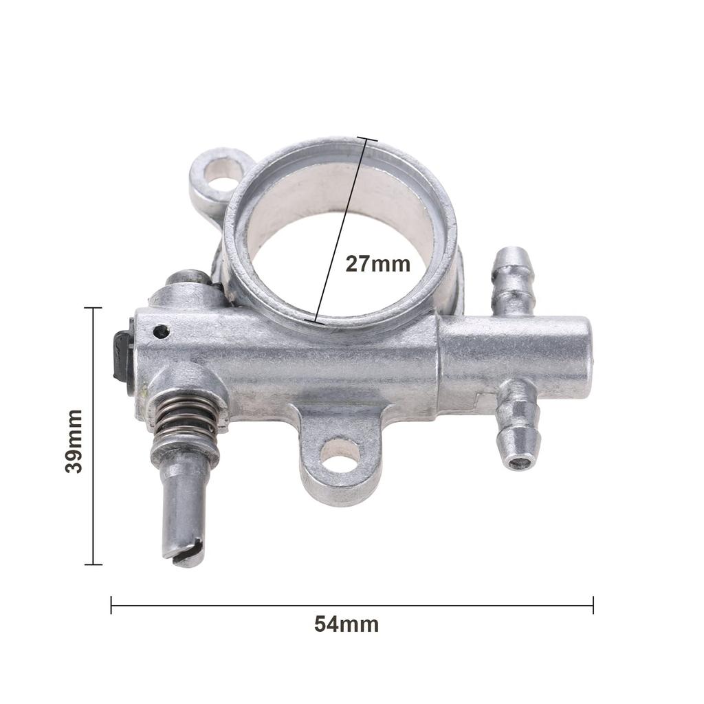 Hicello Chainsaw Oil Pump, High-Quality Worm Drive Gear, Power Tool Chainsaw Part, Chainsaw Spare Part
