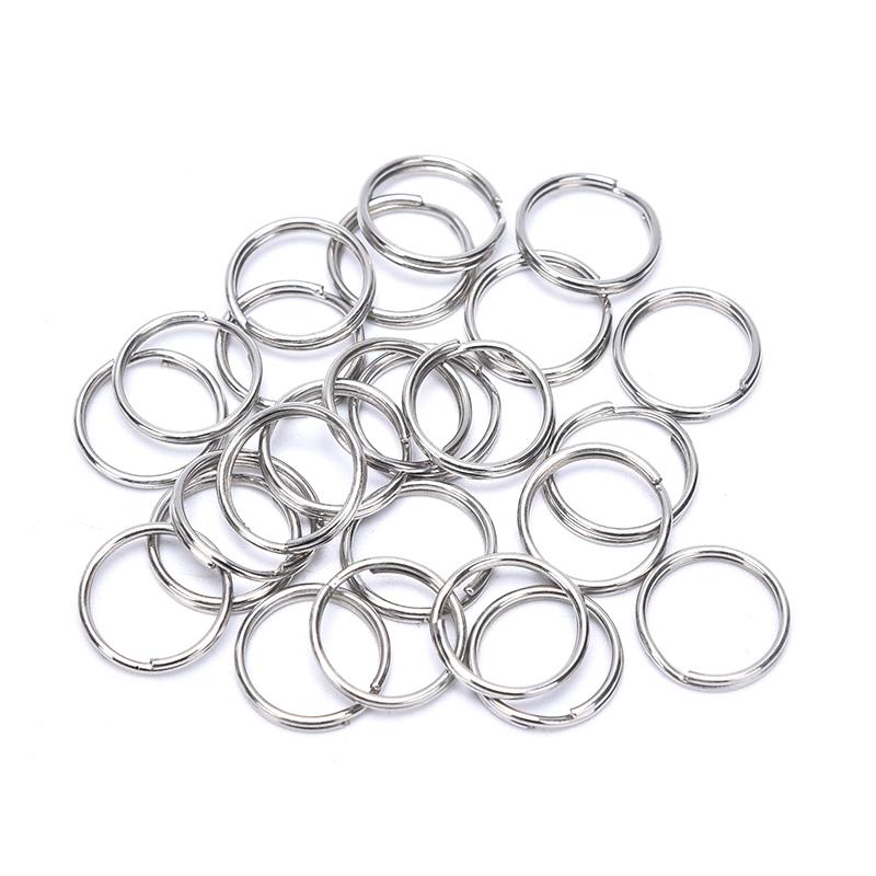 50Pcs Metal Swivel Lobster Clasps Clips Hook Diy Jewelry Craft