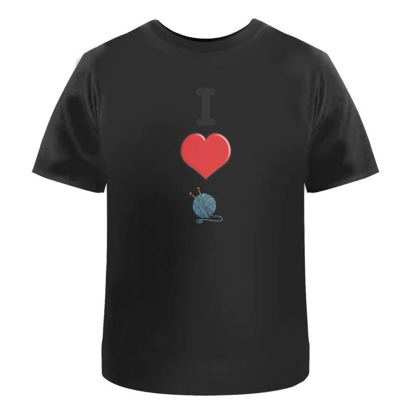 I Love Knitting Yarn Ball T-shirt