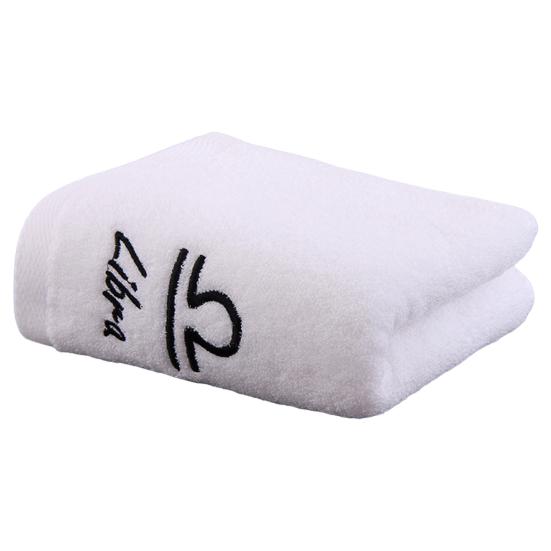Shower Towel Thickened Lint-free Letters Embroidery Highly Absorbent Soft Cotton Face Towel Washroom