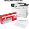 #10 Envelopes Letter Size Self Seal | 100 Business Mailing Security Peel and Sealing Envelope | 100% Tinted | no 10 White Windowless Legal Regular
