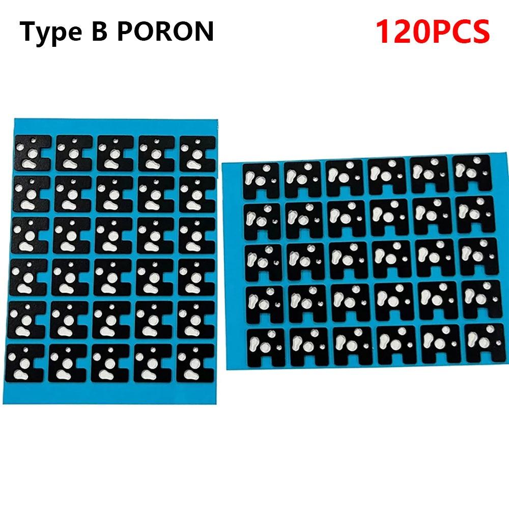 120Pcs Universal PCB Switch Pad Sticker 0.5mm Keyboard Gasket Improve Sound Quality