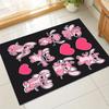 1pc Cute Pink Stitch Character Rug for Home Decor, Office Carpet, Chair Cover, Outdoor Mat, Gift Ideaz049076
