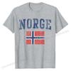 Norge Flag Norway Norwegian Home Love Family T-Shirt Funny Custom T Shirts Cotton Men Tops & Tees Custom