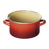 Le Creuset EOS Вишня Чугунная Кастрюля, Совместимая с Японской Плитой, 20 см, Красная, Чугун, Эмаль, Газ/Индукция [Официальный Продукт]
