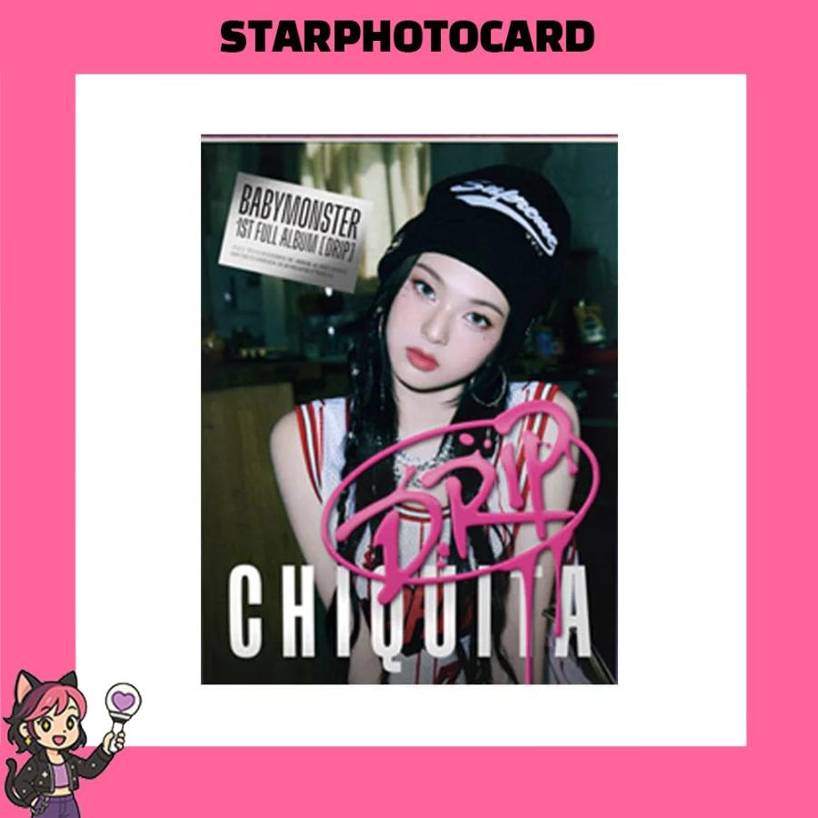 [READY STOCK] BABYMONSTER - 1st FULL ALBUM DRIP YG TAG