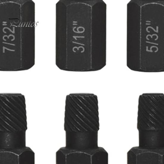 10 шт. набор для извлечения поврежденных болтов, высокая твердость, устойчивость к ржавчине, простые в использовании, прочные инструменты для извлечения болтов