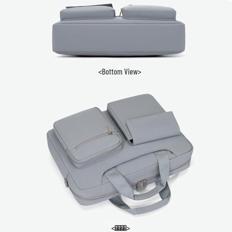 Мужской деловой портфель для ноутбука, наплечная сумка