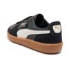 Puma Кожаные унисекс кроссовки Puma Palermo Черный Серо-пепельный Резиновая подошва Низкие Повседневные 396464-03