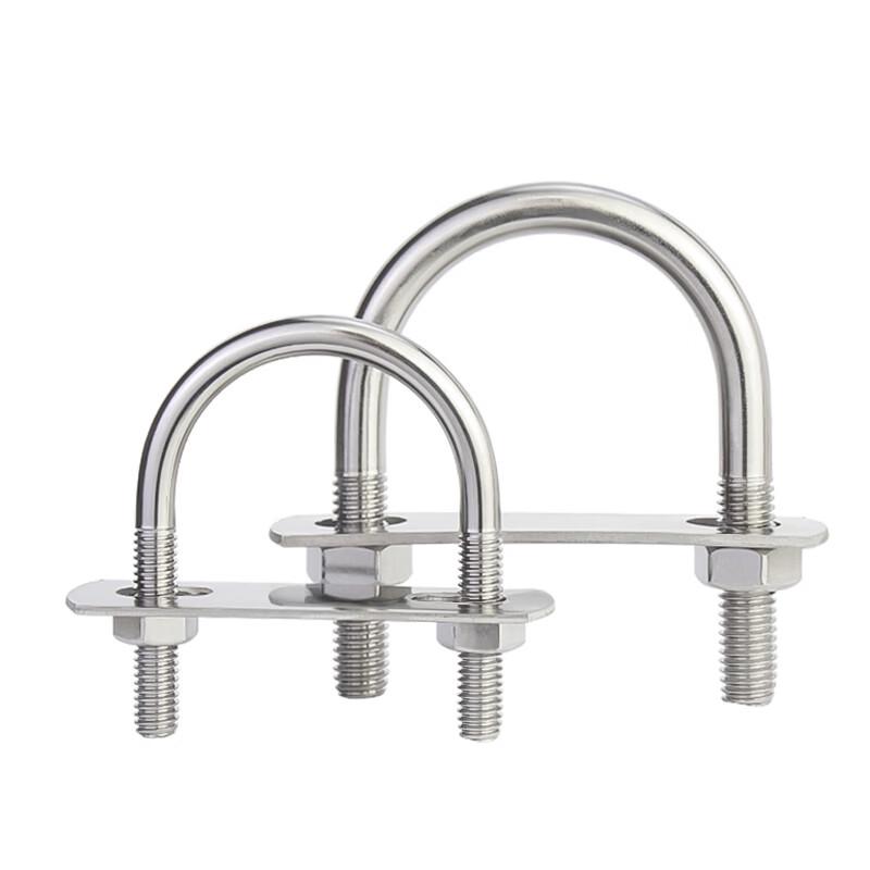 Комплект U-образных болтов M6x16 из нержавеющей стали 304 с гайками и пластинами (5-Pack)