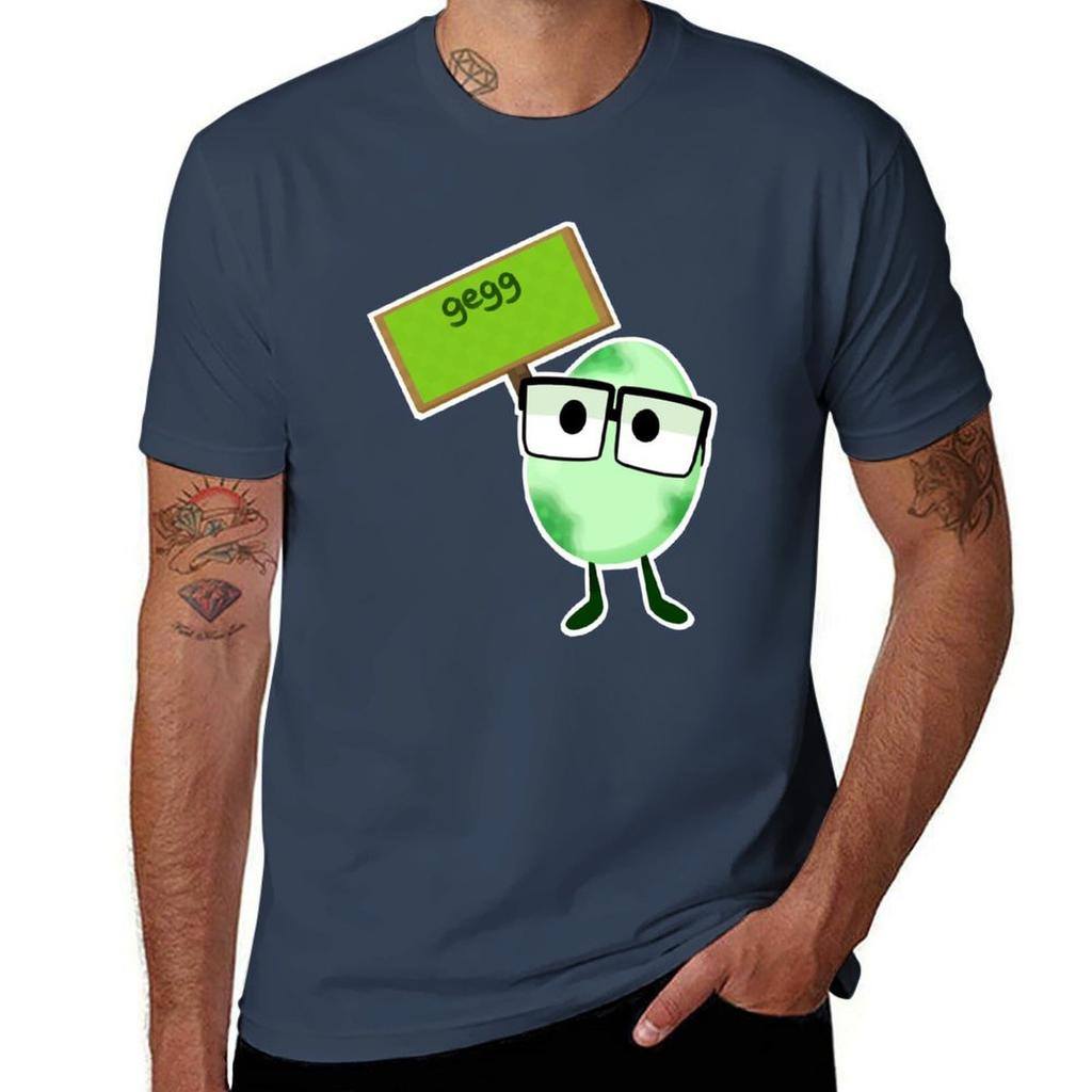 Gegg Qsmp Tshirt All Match Print Short Sleeve Top