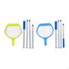 Cleaning Netting Pool Skimmer Net Aluminum Leaf Catcher Rake for Tub Backyard