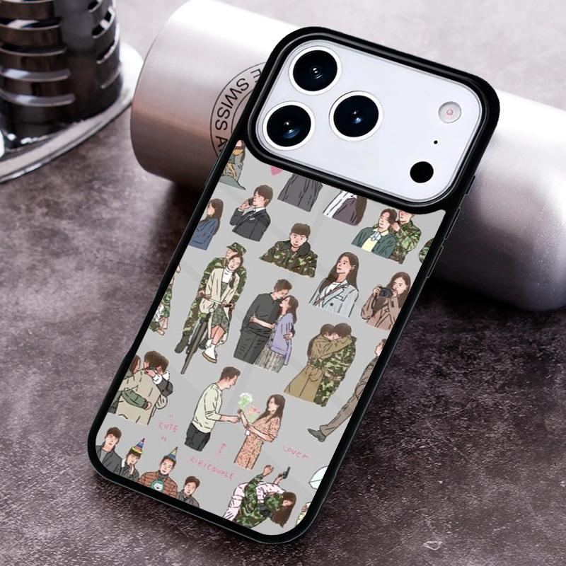 Crash Landing On You Bumper Phone Case For iPhone 17 16 15 14 13 12 11 Pro Max Plus 17Air Soft Silicone Cover