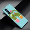 Чехол для телефона с рисунком растения кактуса для Samsung Galaxy S22 Pro S21 S20 FE Ultra S10 Lite S10 S10E S9 S8 Plus, мягкий черный чехол из ТПУ