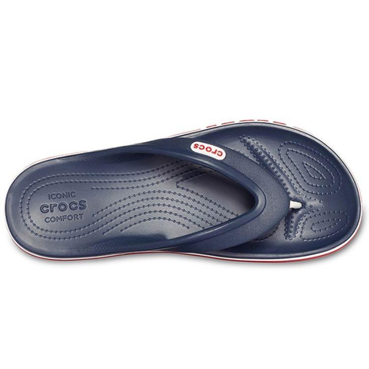 Crocs Bayaband Нескользящие Прочные Спортивные Клоги Унисекс Обувь Темно-синие 205393-4CC