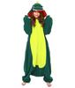 2635 Adult Fleece Animal Kigurumi (Kaiju/Green)
