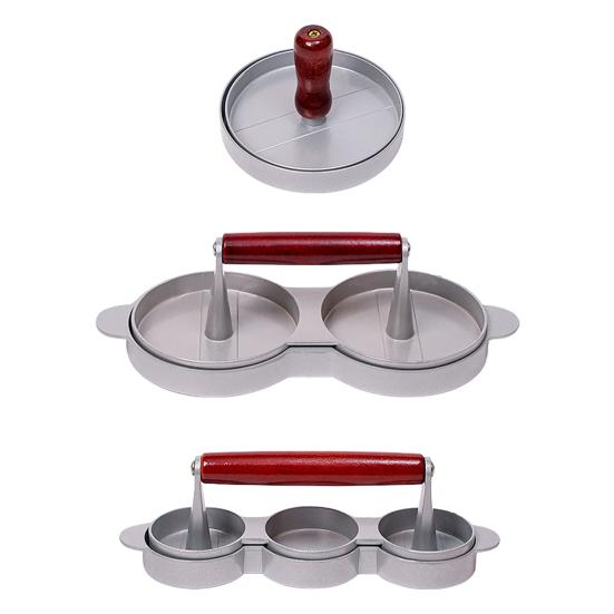 Пресс для бургеров, пресс для котлет из алюминиевого сплава, пресс-форма для гамбургеров, рыбных котлет, для мяса, говядины, овощей, бургеров, гриля, барбекю, кухонный инструмент