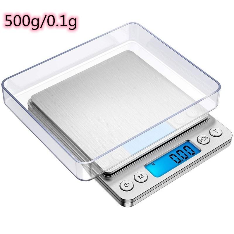 0,01 г/0,1 г прецизионные цифровые весы с ЖК-дисплеем, портативные мини электронные измерительные инструменты для кухонных ювелирных изделий, весы для баланса веса