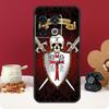 Knights Templar Cover For OnePlus 13R 13 12 12R 11 10 Pro 8T 10T OnePlus Nord 4 CE 2 3 Lite N10 N20 N30 Case