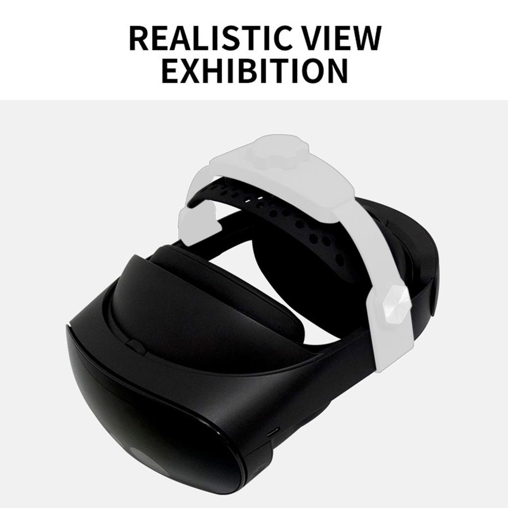 Ремешок на голову для Quest Pro Сменный ремешок Комфортный Регулируемый Снижает давление на лицо Аксессуары для оголовья VR-гарнитуры