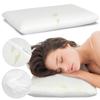 Плоская ортопедическая подушка из термопластика с эффектом памяти + наволочка на молнии